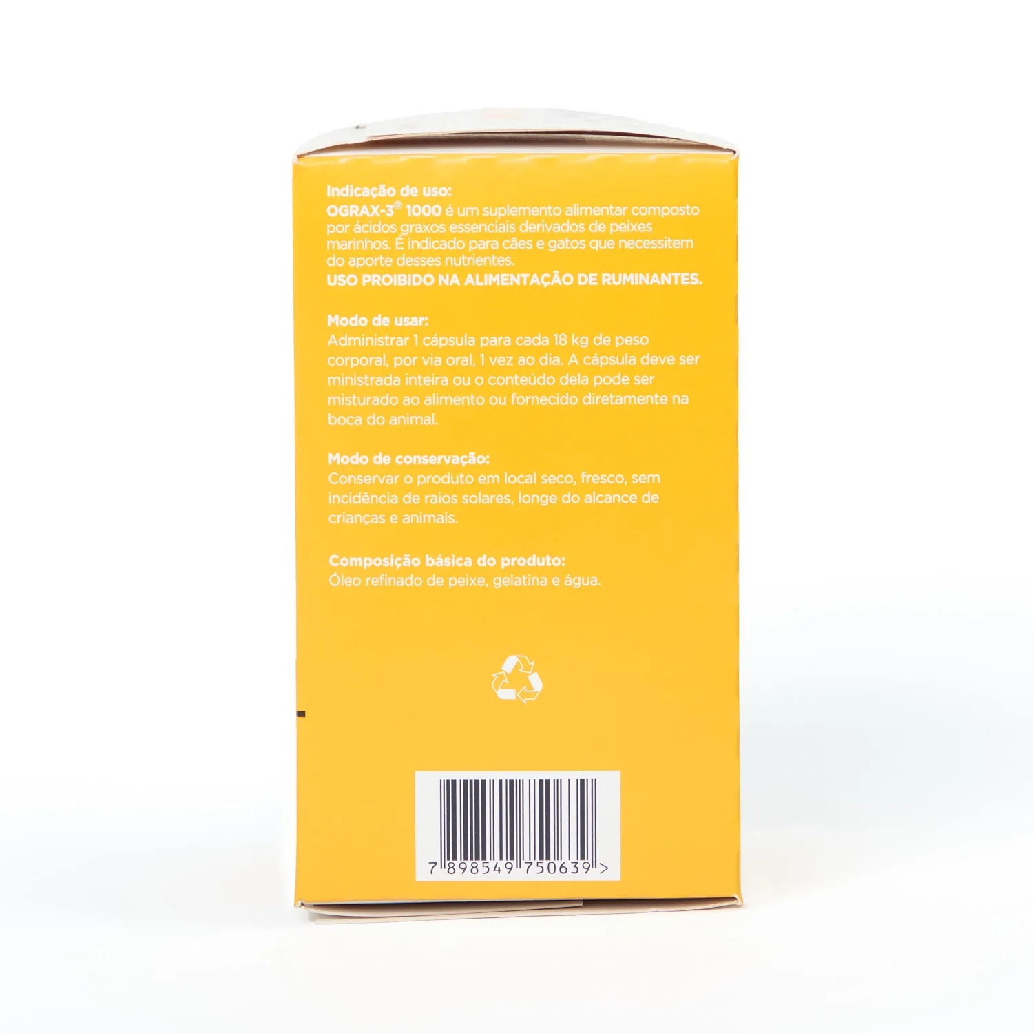 Ograx-3 1000mg para Caes e Gatos Avert embalagem_VERSO-03